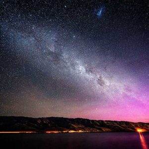 cromwell lake otago new zealand nouvelle zélande nz milky way voie lactée star étoile southern light aurore australe astro astrophoto astronomy lac nuit night stargazing