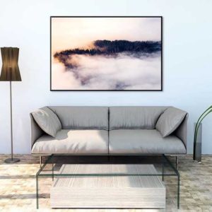 tirage impression print grand format photographie photographe paysage nature décoration art foret montagne nuage jura alpes lumière